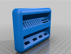 USB duvar Kulp destek sd microsd mikro 3d print model - Mito3D