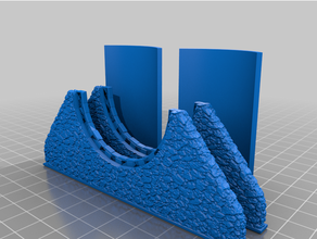 pequeno pedra ponte 1 100 escala modelo 3d print model - Mito3D