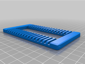 tush Schienen Single Teller Filament Halter Unterstützung Spule 3d print model - Mito3D