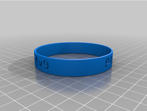 personnalisé imprimable stretchp4v9y bracelet 3d print model - Mito3D