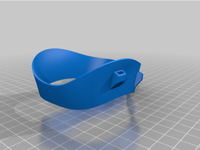 simple mask cover 3d print model - Mito3D
