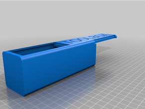 mid size Schieberegler Werkzeugkasten 3d print model - Mito3D