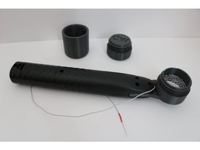 estático Relva aplicador imprimível cobrir bainha recipiente modelagem ferramenta 3d print model - Mito3D