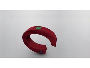 wearable sanitizer covid19 bracelet coronavirus covid-19 wristband 3d print model - Mito3D