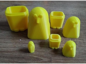 Pinguin Russisch Puppen Baby Spielzeuge einfach drucken Zahl Kinder Puppe Spielzeug 3d print model - Mito3D