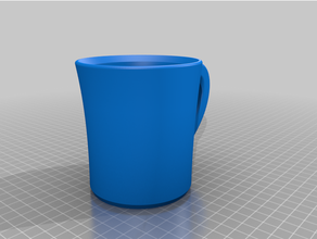 Pitágoras ganância copo café ávido 3d print model - Mito3D