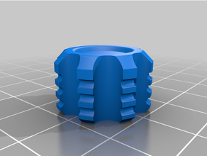 dial - knob tevo tarantula pro potentiometer 3d print model - Mito3D