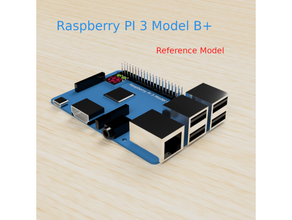 Ahududu pi 3 model b+ referans raspi 3d print model - Mito3D