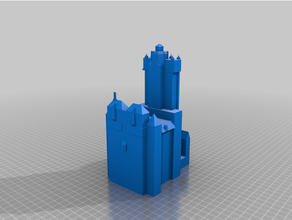 Dämmerung Zone Turm Terror Disney 3d print model - Mito3D