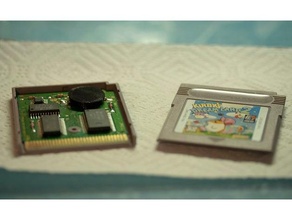 gameboy cr1616 battery holder cr 1616 color nintendo portable video games 3d print model - Mito3D