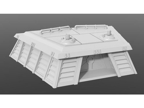 imperial bunker legion endor return jedi rotj star wars tabletop terrain 3d print model - Mito3D