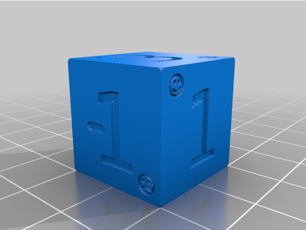 surge dice draft 2 personnalisé 3D print model - Mito3D
