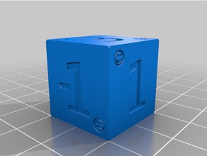 surge dice draft 2 özelleştirilmiş 3d print model - Mito3D