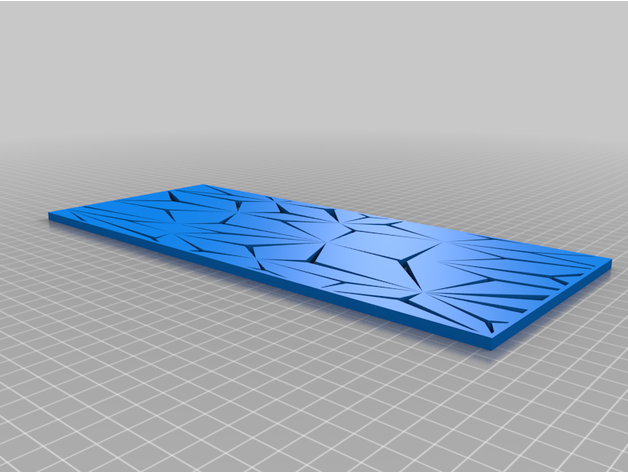 astratto arte poligono 3D print model - Mito3D