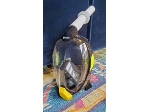 snorkel mask filter adapter ppe coronavirus covid-19 healthcare notouchchallenge 3d print model - Mito3D