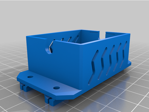 secchio scatola 40mm convertitore dc rotaia fessura 3d print model - Mito3D