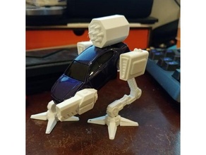 mech walker legs kitbash conversion gaslands dark future auto kill gaslandsrefueled miniatures 3d print model - Mito3D