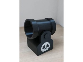 banzai cannon stand bullet mario 3d print model - Mito3D