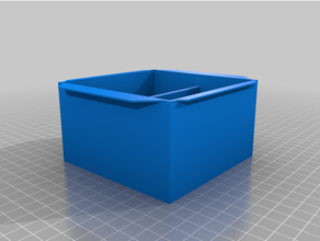 armrest organizer box volkswagen golf mk7 openscad storage 3d print model - Mito3D