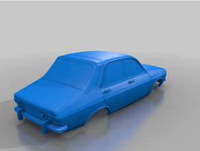 pubg dacia rc body car 3d print model - Mito3D