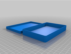 personalizzato parametrico arrotondato angolo boxsdsd 3d print model - Mito3D