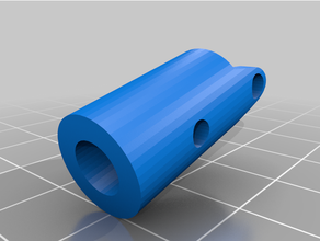customized universal joint 3d print model - Mito3D