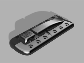 kayak deck fitting 3d print model - Mito3D