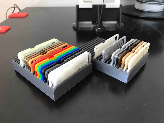 filament sample - keycard edition remixed test 3D print model - Mito3D