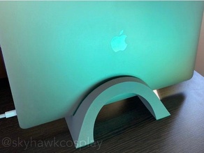 macbook arc stand pro 3d print model - Mito3D