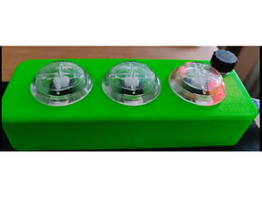 mini 3 button keyboard rotaryencoder arduino hotkey streamdeck 3d print model - Mito3D