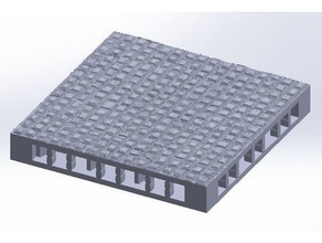 free mosaic tile hodge3design openlock roman 3d print model - Mito3D