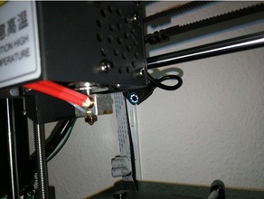 anycubic i3 mega nozzlecam-halter 3d print model - Mito3D