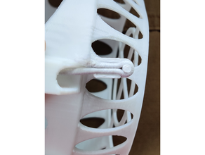 elástico banda adaptador flex filtro café mascarar covid 19 covid19 máscara covidinha 3d print model - Mito3D