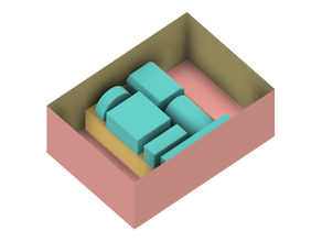 alhambra organizador expansión paquete 1 3 3d print model - Mito3D