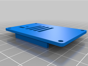beagle bolsillo sencillo caja caso funda frambuesa pi 3d print model - Mito3D
