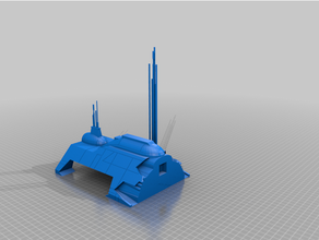 nebulon frigate fighter bay 3d print model - Mito3D