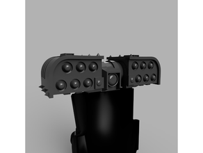 acciaio combattenti blocco eradicator tornado batteria 3d print model - Mito3D
