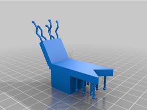 fauteuil bakarım Alexis cl ment 3d print model - Mito3D