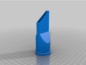 10mm vaccum cleaner nozzle tube 3d print model - Mito3D