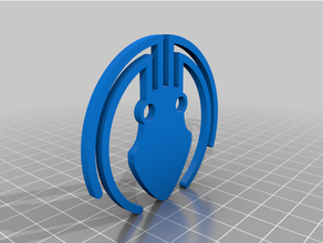 partire kraken logo 3d print model - Mito3D