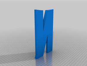netflix logo 3d print model - Mito3D
