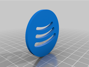 spotify logo 3d print model - Mito3D
