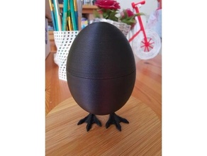 easter egg holder 3d print model - Mito3D