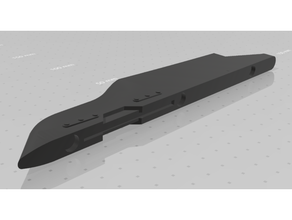 e-flite f-18 weapons pylon 3d print model - Mito3D