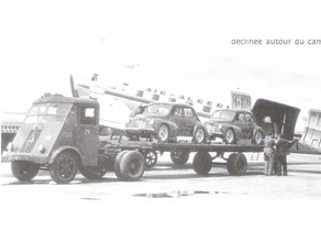renault sospetti semi truck versione 1947 1 43 3d print model - Mito3D