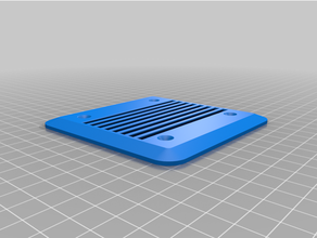 aria presa telaio raffreddamento condotto fan 3d print model - Mito3D