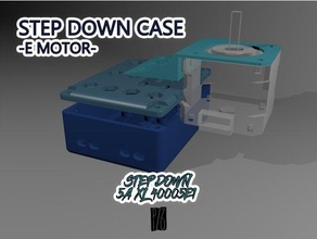 caja paso motor crealidad ender 3 ender3 stepdown caso funda 3d print model - Mito3D