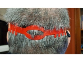 mascarar gancho orelha suporte melhorado covid19 máscara facial mascarilla 3d print model - Mito3D