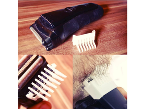 beard trimmer attachment braun series 3d print model - Mito3D