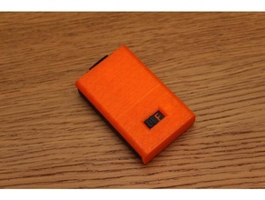battery cover kenwood th-d74 charge indicator amateur radio handheld 3d print model - Mito3D